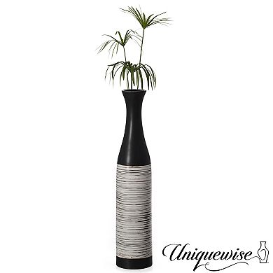 Handcrafted Waterproof Ceramic Floor Vase, for Tall Floral Arrangements