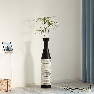 Handcrafted Waterproof Ceramic Floor Vase, for Tall Floral Arrangements