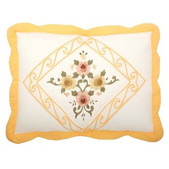 Brylanehome Ava Embroidered Cotton Sham