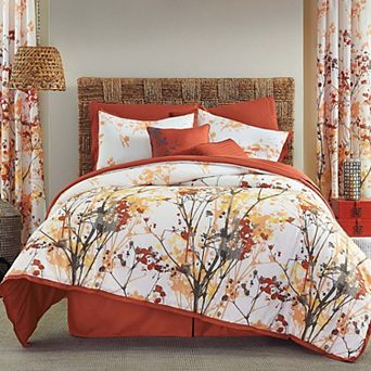 Brylanehome Funky Floral 6 pc Comforter Set