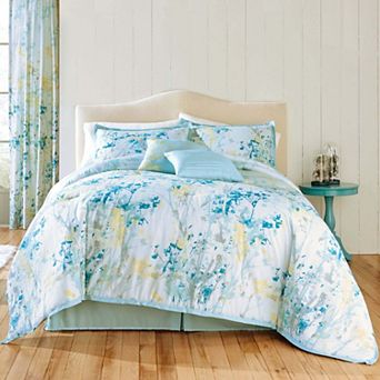 Brylanehome Funky Floral 6 pc Comforter Set