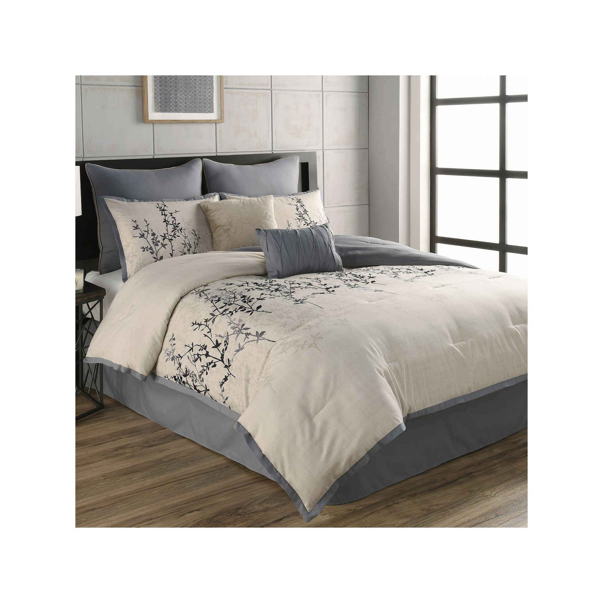 Riverbrook Home Hayden Comforter Set, Blue Brown