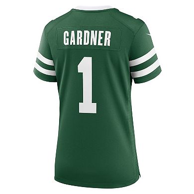 Women's Nike Ahmad Sauce Gardner Legacy Green New York Jets Game Jersey