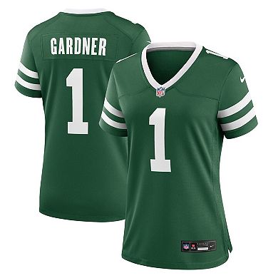 Women's Nike Ahmad Sauce Gardner Legacy Green New York Jets Game Jersey