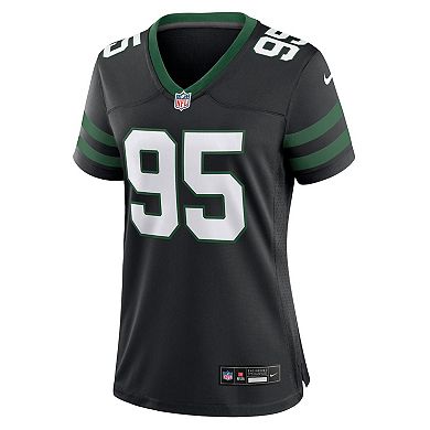 Women's Nike Quinnen Williams Legacy Black New York Jets Alternate Game Jersey
