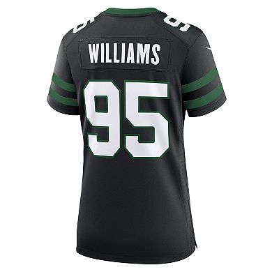 Women's Nike Quinnen Williams Legacy Black New York Jets Alternate Game Jersey