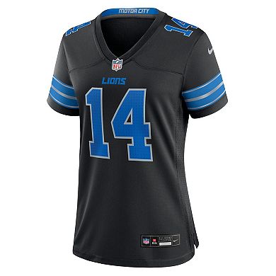 Women's Nike Amon-Ra St. Brown Black Detroit Lions 2nd Alternate Game Jersey