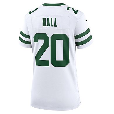 Women's Nike Breece Hall Legacy White New York Jets Game Jersey