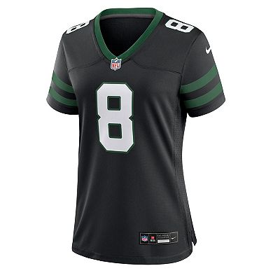 Women's Nike Aaron Rodgers Legacy Black New York Jets Alternate Game Jersey