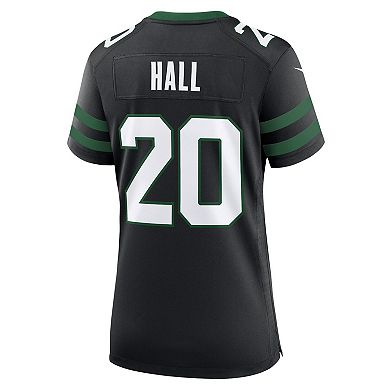 Women's Nike Breece Hall Legacy Black New York Jets Alternate Game Jersey