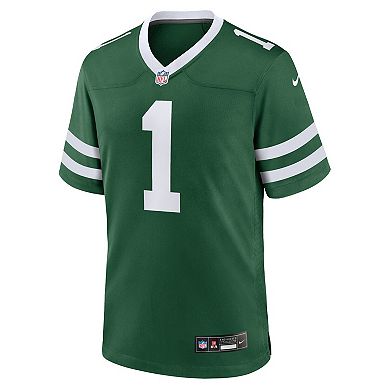 Men's Nike Ahmad Sauce Gardner Legacy Green New York Jets Game Jersey