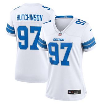 Women's Nike Aidan Hutchinson White Detroit Lions Game Jersey