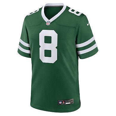 Men's Nike Aaron Rodgers Legacy Green New York Jets Game Jersey
