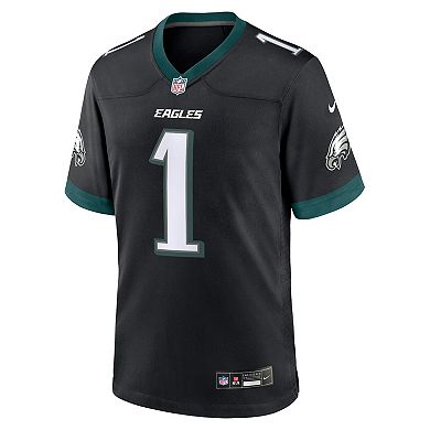 Men's Nike Jalen Hurts Black Philadelphia Eagles Alternate Game Jersey