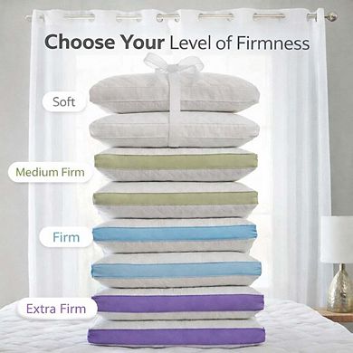 Brylanehome Gusseted Density Pillow 2-pack