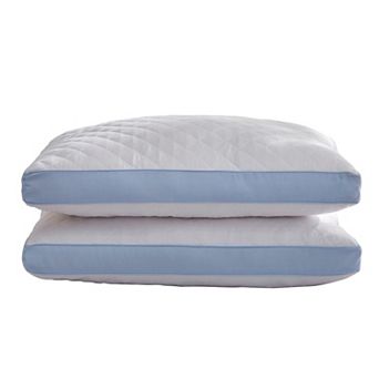 BrylaneHome Gusseted Density Pillow 2-Pack