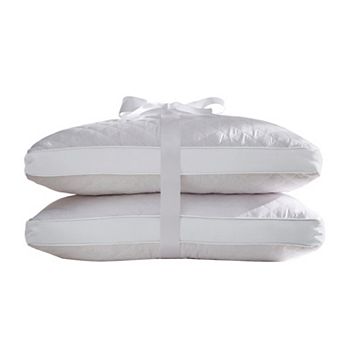 BrylaneHome Gusseted Density Pillow 2-Pack
