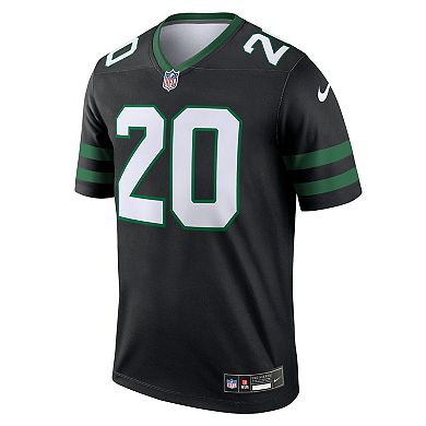 Men's Nike Breece Hall Legacy Black New York Jets Alternate Legend Jersey