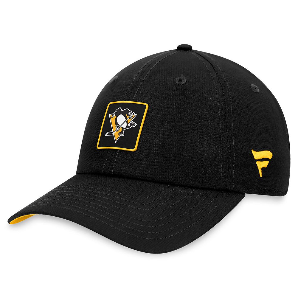 Men's Fanatics Black/Gold Pittsburgh Penguins Authentic Pro A-Frame