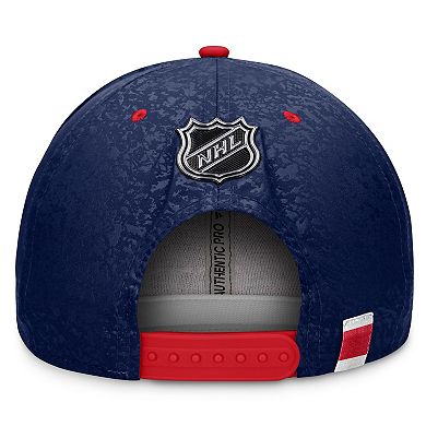 Men's Fanatics Branded Navy/Red Washington Capitals Authentic Pro Alternate Jersey Snapback Hat