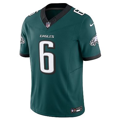 Men's Nike DeVonta Smith Midnight Green Philadelphia Eagles Vapor F.U.S.E. Limited Jersey