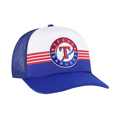 Men's '47 Royal Texas Rangers Lift Off Foam Front Mesh Trucker Adjustable Hat