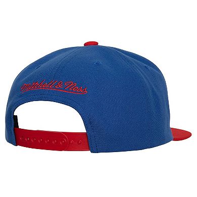 Men's Mitchell & Ness Blue New York Rangers Core Team Ground 2.0 Snapback Hat