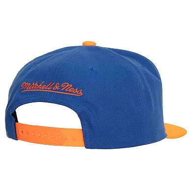 Men's Mitchell & Ness Royal New York Islanders Core Team Ground 2.0 Snapback Hat