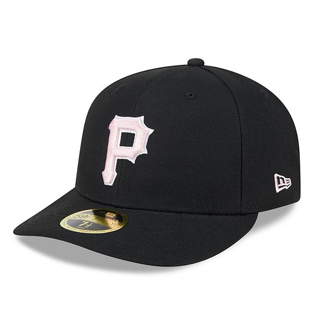 Men s New Era Black Pittsburgh Pirates 2024 Mother s Day Low Profile 59FIFTY Fitted Hat