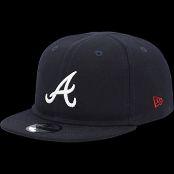 Infant New Era Navy Atlanta Braves My First 9FIFTY Adjustable Hat