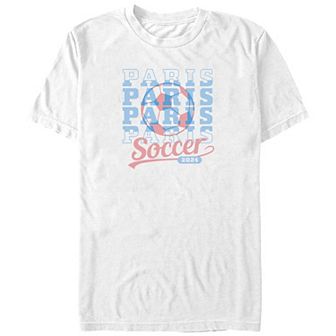 Big & Tall Paris Soccer 2024 Graphic Tee