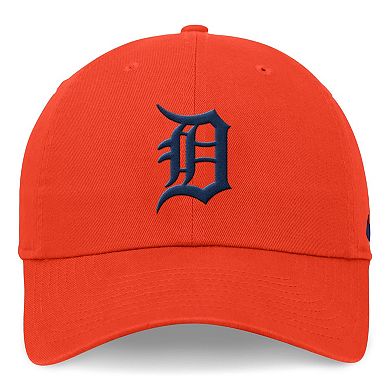 Men's Nike Orange Detroit Tigers Evergreen Club Adjustable Hat