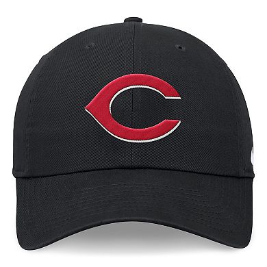 Men's Nike Black Cincinnati Reds Evergreen Club Adjustable Hat