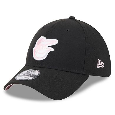 Men's New Era Black Baltimore Orioles 2024 Mother's Day 39THIRTY Flex Hat