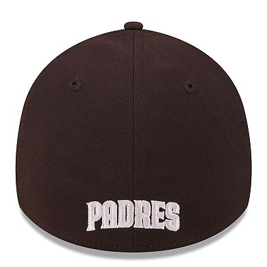 Men's New Era  Brown San Diego Padres 2024 Mother's Day 39THIRTY Flex Hat