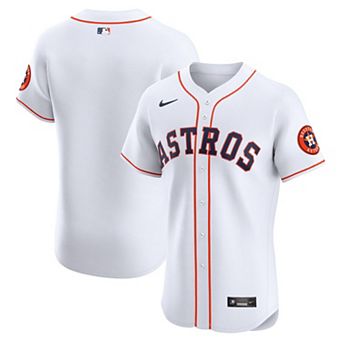 Men's Nike White Houston Astros Home Vapor Premier Elite Patch Jersey