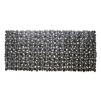 BrylaneHome Extra Long Tub Mat With River Stones Design