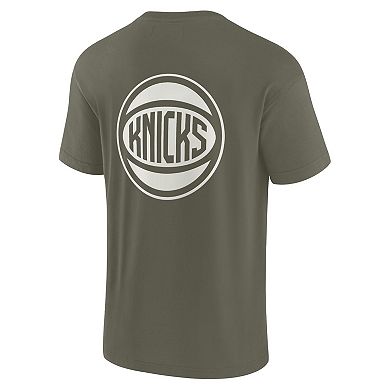 Unisex Fanatics Signature Olive New York Knicks Elements Super Soft Short Sleeve T-Shirt