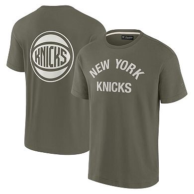 Unisex Fanatics Signature Olive New York Knicks Elements Super Soft Short Sleeve T-Shirt