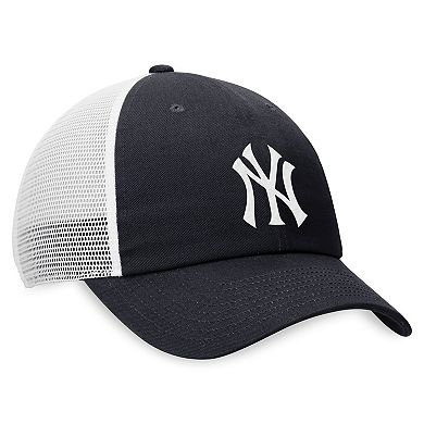 Men's Nike Navy New York Yankees Evergreen Club Trucker Adjustable Hat