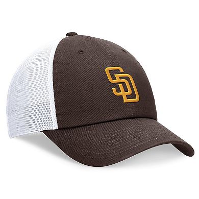 Men's Nike Brown San Diego Padres Evergreen Club Trucker Adjustable Hat