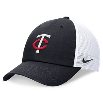 Men's Nike Navy Minnesota Twins Evergreen Club Trucker Adjustable Hat