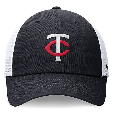 Men's Nike Navy Minnesota Twins Evergreen Club Trucker Adjustable Hat