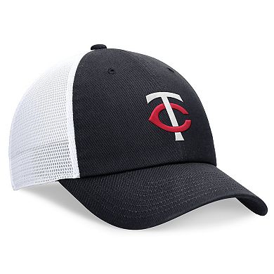 Men's Nike Navy Minnesota Twins Evergreen Club Trucker Adjustable Hat