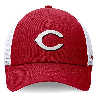 Men's Nike Red Cincinnati Reds Evergreen Club Trucker Adjustable Hat