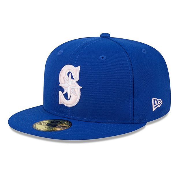 Men s New Era Royal Seattle Mariners 2024 Mother s Day On Field 59FIFTY Fitted Hat