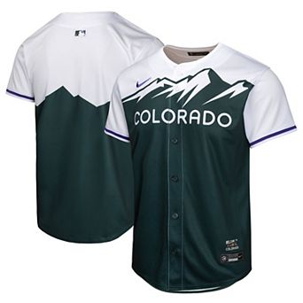 Youth Nike Green Colorado Rockies City Connect Limited Jersey