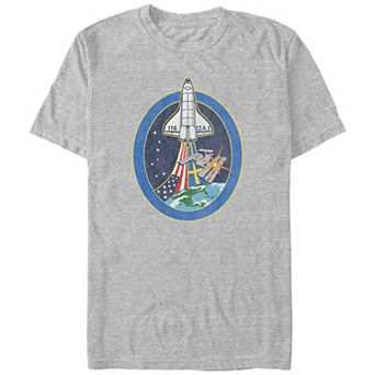 Big & Tall Nasa Space Mission Graphic Tee