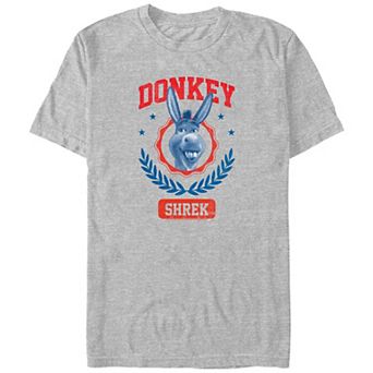 Big & Tall Shrek Varsity Donkey Graphic Tee