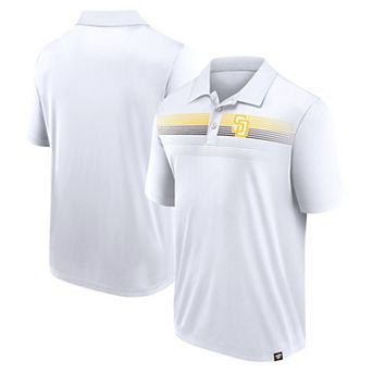 Men's Fanatics Branded White San Diego Padres Big & Tall Victory For Us Interlock Polo